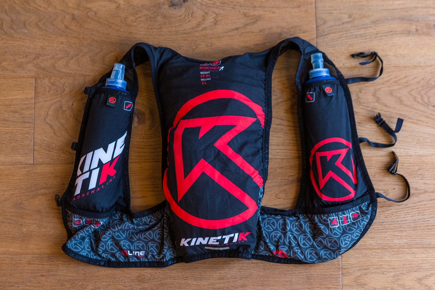 Notre runneuse a testé le sac-gilet Rocket de Kinétik - Terre De