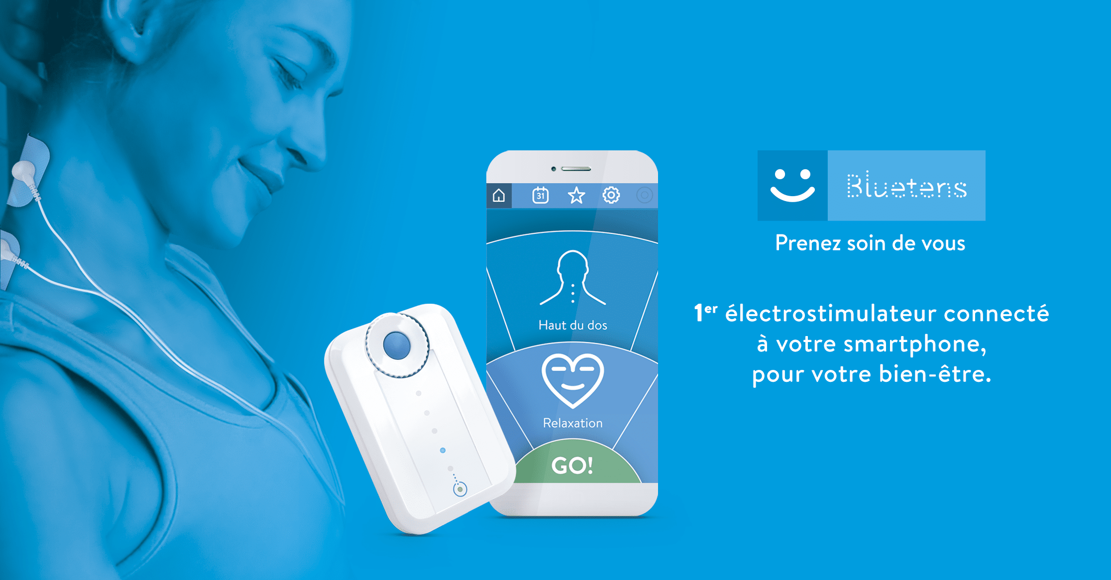 Bluetens Appareils d'électrostimulation Duo Sport