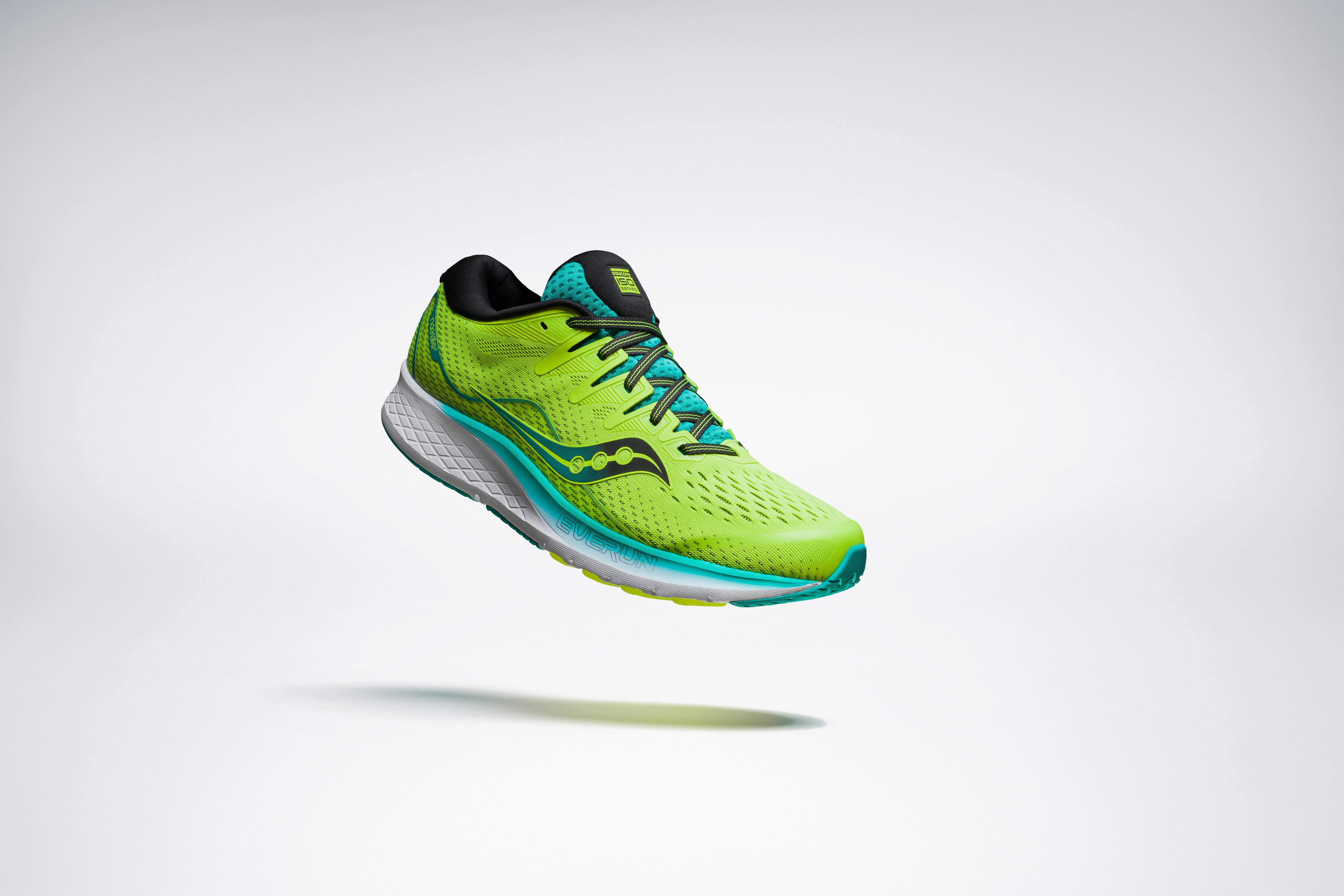 saucony guide iso 2 femme jaune