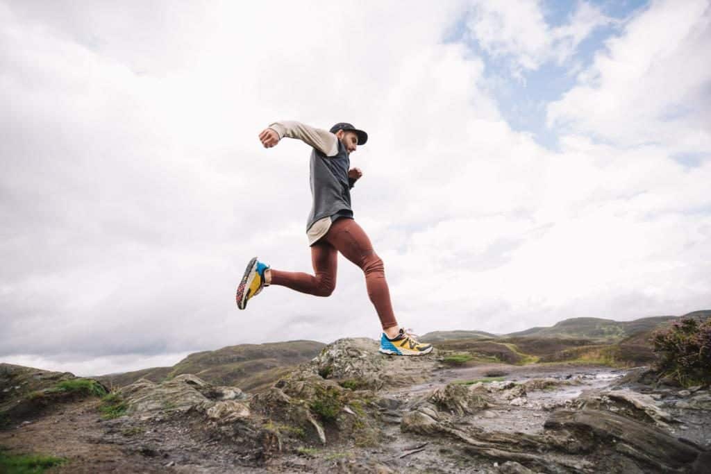 coureur sur montagne 