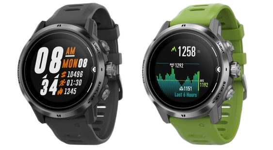 Présentation des deux coloris coros apex pro : noir et vert.