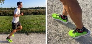 Coureur running, été printemps
