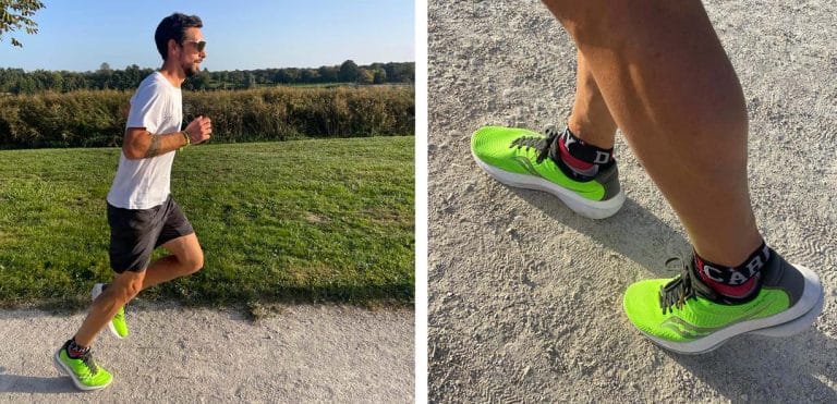 Coureur running, été printemps