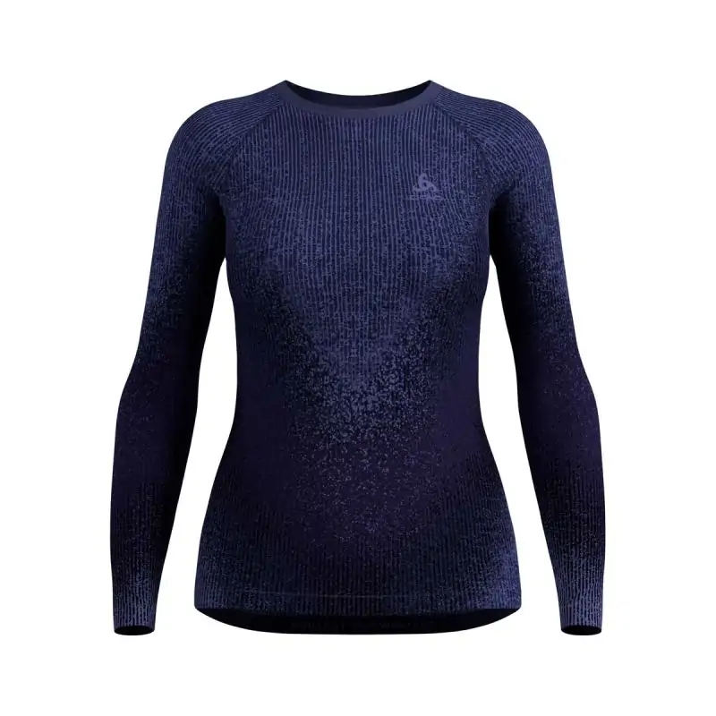 Maillot thermique Blackcomb pour Femme - Manches longues et Crew Neck - Skipper Blue