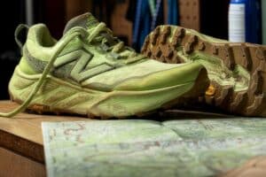 New Balance Fresh Foam X Hierro v9 conçue pour les sorties trail du quotidien.